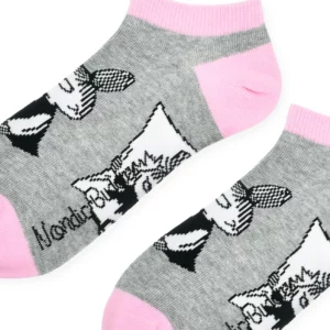 Mumin Ankelstrumpor Dam - Lilla My, Pranking, Grå