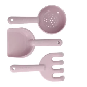 Strand- och sandleksaker - 9 delar - flera färger - rosa