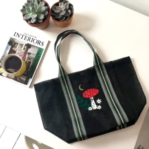 Shoppingvväska i återvunnet materail - Svamp