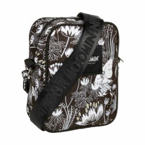 Mumin Axelremsväska - Azalea, Svart