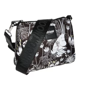 Mumin Axelremsväska/Necessär - Azalea, Svart