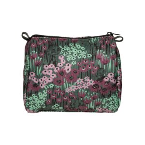 Mumin Axelremsväska/Necessär - Tusensköna, Grön