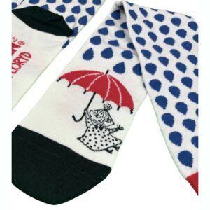 Mumin Knästrumpor i Ull - Lilla My Vattendroppar