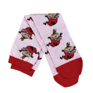 Mumin Knästrumpor i Ull - Lilla My åker kana