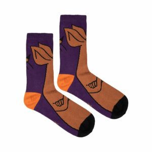 Mumin Strumpor - Sniff, Lila (flera storlekar)