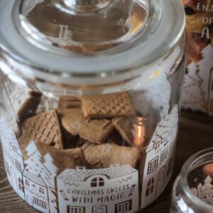 Majas Glasburk. Ljuslykta - Christmas Sweets - Majas Cottage_Lilla Stork