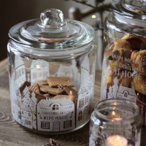 Majas Glasburk. Ljuslykta - Christmas Sweets - Majas Cottage_Lilla Stork