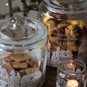 Majas Glasburk. Ljuslykta - Christmas Sweets - Majas Cottage_Lilla Stork