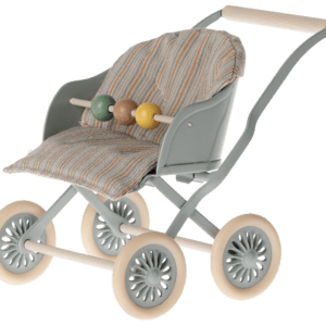 Barnvagn för Möss och Kaniner, Blå - Maileg