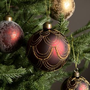 Julkula i glas - Royale Red - 2-pack