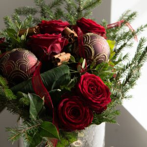 Julkula i glas - Royale Red - 2-pack