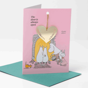 Mumin Vykort med Metallhänge - Mumin 80