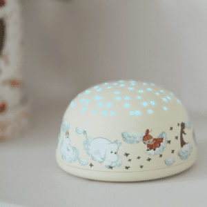 Mumin - Nattlampa med stjärnhimmel och musik