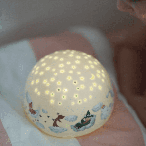 Mumin - Nattlampa med stjärnhimmel och musik