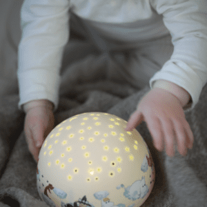 Mumin - Nattlampa med stjärnhimmel och musik