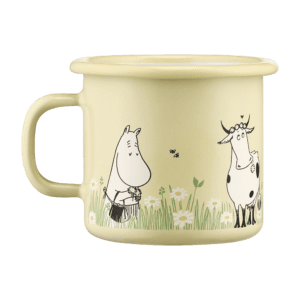 Mumin Emaljmugg – Ängen, 2,5 dl