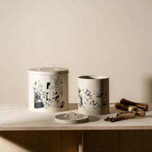 Mumin Husdjur - Mat- och Godisburkar – 2-pack - Mumin 80