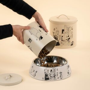 Mumin Husdjur - Matskål - XL - Mumin 80