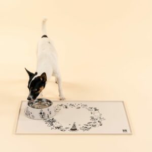 Mumin Husdjur - Underlägg i Silikon, 60x40 - Mumin 80