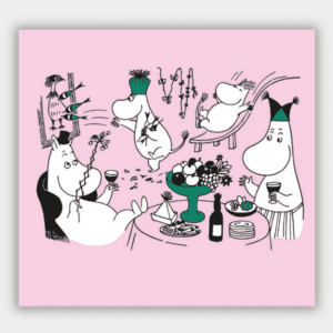 Mumin Servetter - Mumin 80 År