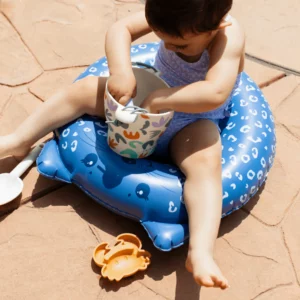 Badring - Blå Leopard, 55 cm