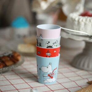 Mumin Tumblermugg - Picknick, Ljusblå