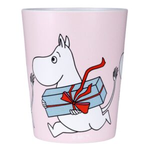 Mumin Tumblermugg - Picknick, Rosa