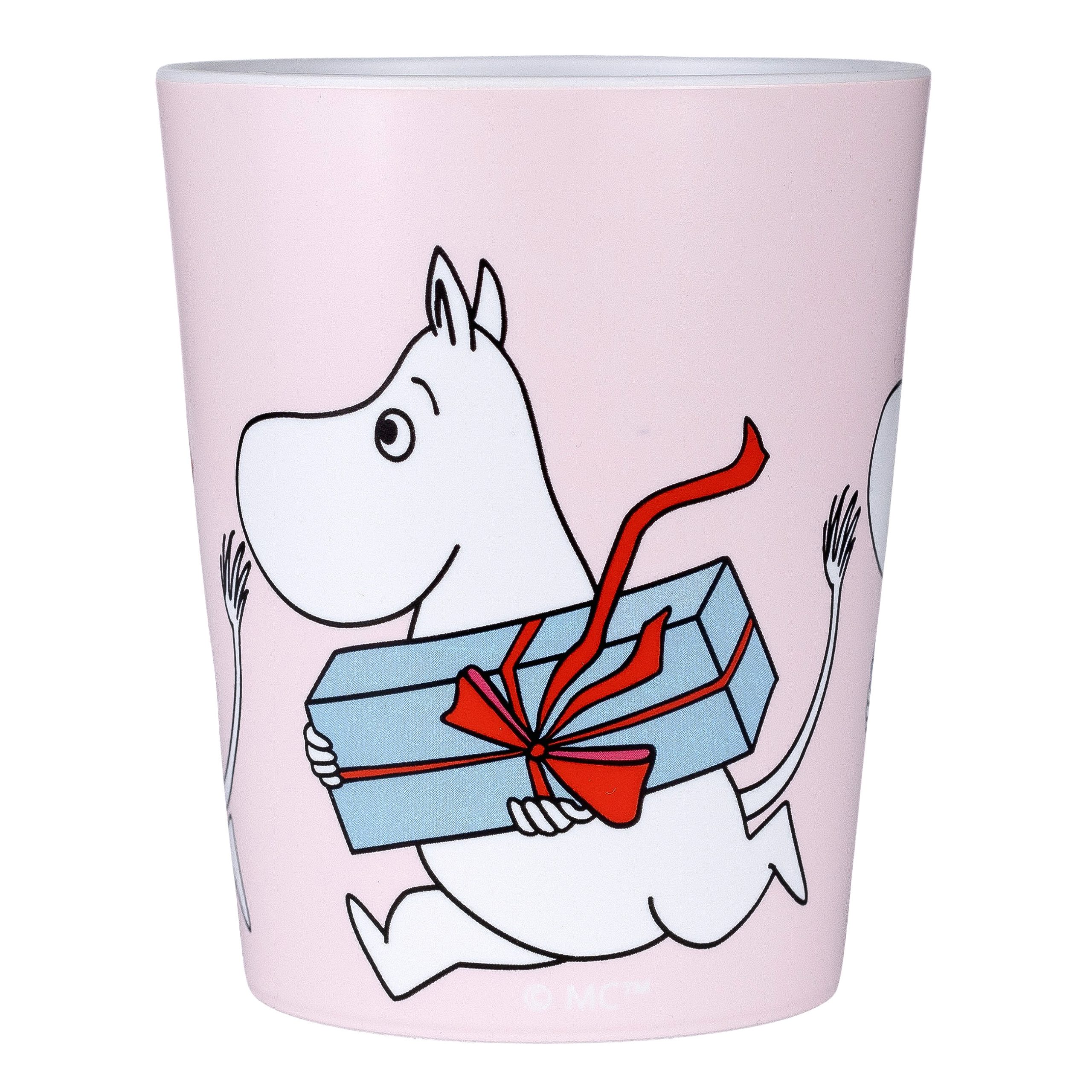 Mumin Tumblermugg - Picknick, Rosa