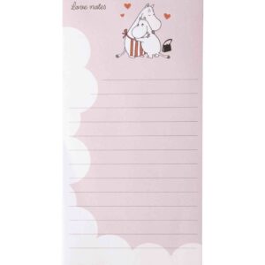 Mumin magnetiskt Anteckningsblock - Kärlek