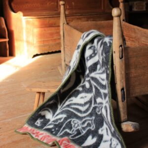 Barnfilt Dalarna - 100% Ull