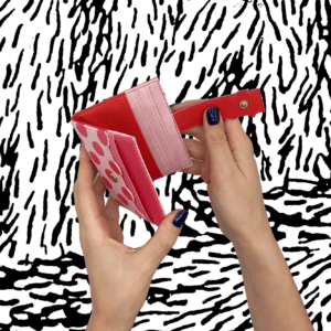 Mumin Korthållare med Spänne - Lilla My, Prickig