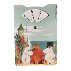 Parkeringsskiva - Mumin - Båt på Stranden