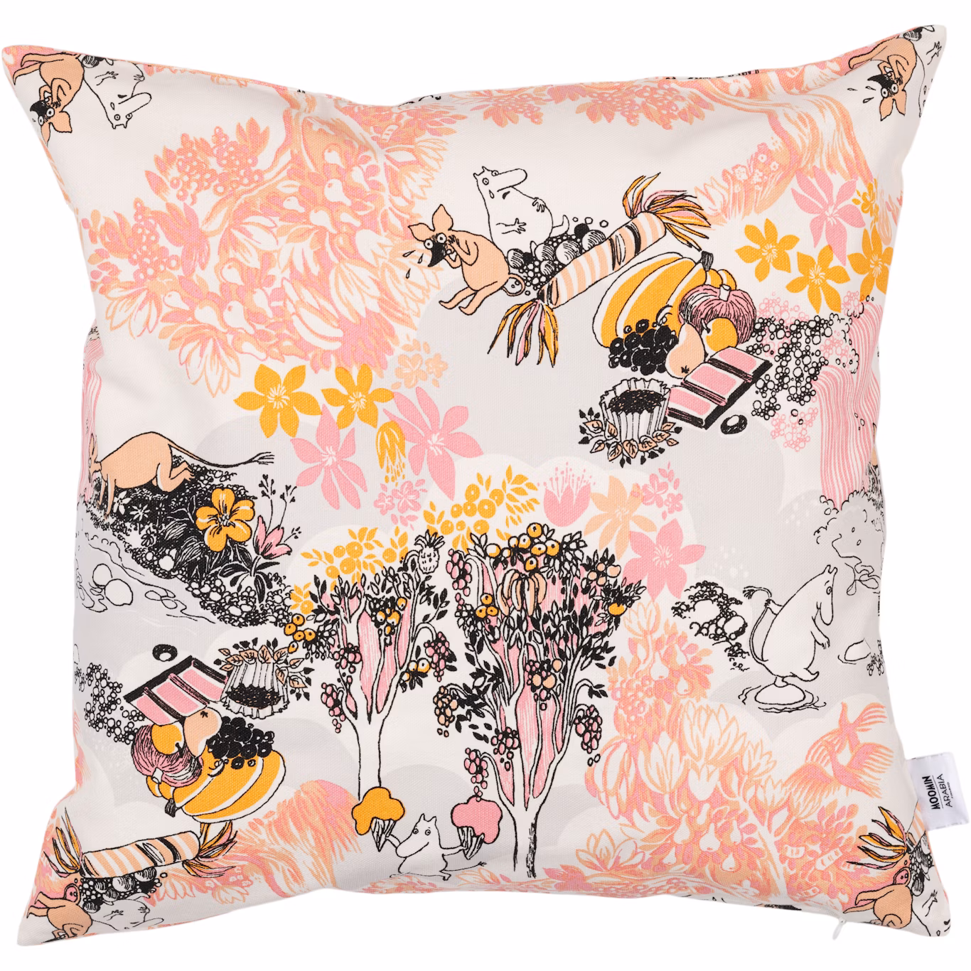 Mumin Kuddfodral 50x50 cm - Rosa