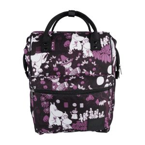 Mumin Ryggsäck - Skördefest - Plommon-svart