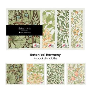 Disktrasa - William Morris - Botanical Harmony - 4-pack
