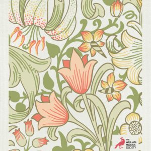 Disktrasa - William Morris - Golden Lily - Grön