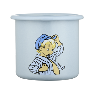 Emil Emaljmugg - Emil Blå Mössa - 2,5 dl