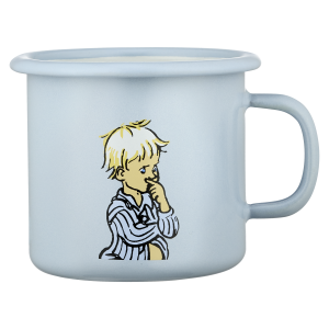 Emil Emaljmugg - Emil Blå Mössa - 2,5 dl