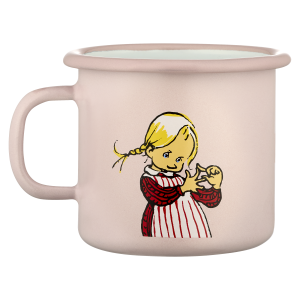 Emil Emaljmugg - Ida, Rosa - 2,5 dl