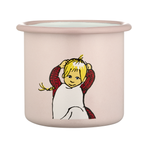 Emil Emaljmugg - Ida, Rosa - 2,5 dl
