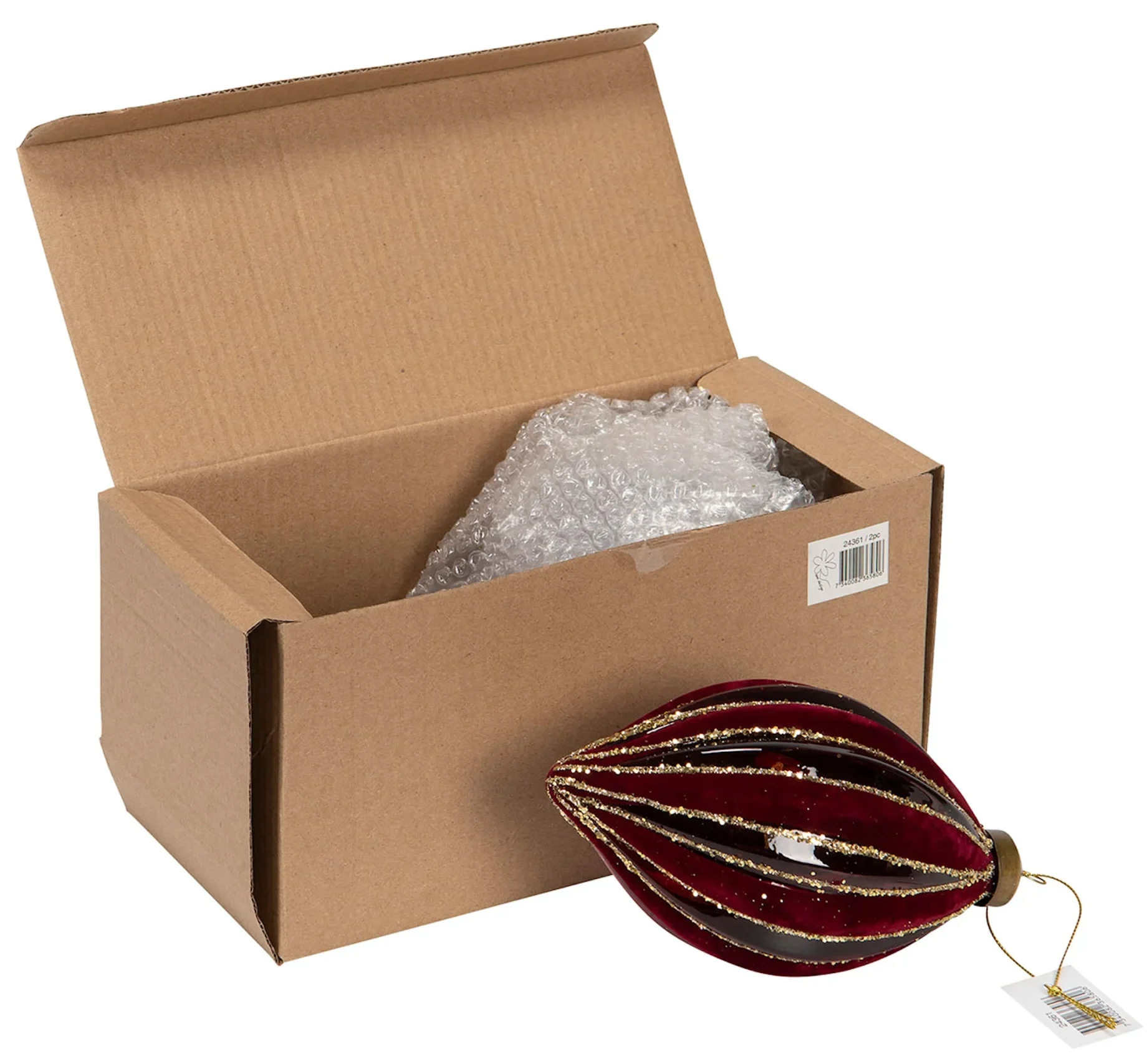 Julkula i Glas - Marion Mix - 2-pack