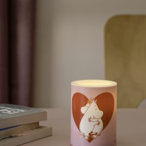 Mumin LED Blockljus - Hjärta