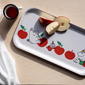 Mumin Bricka Glada Äpplen