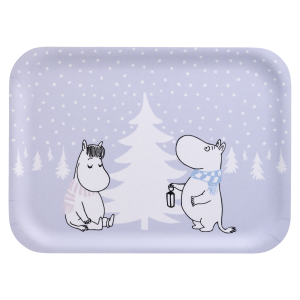 Mumin Bricka - Snöfall