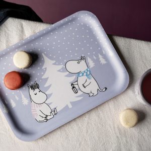 Mumin Bricka - Snöfall