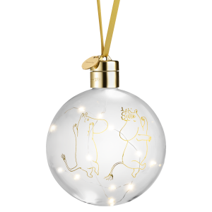 Mumin Dekorationskula med ledljus - Mumin 80