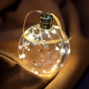 Mumin Dekorationskula med ledljus - Mumin 80