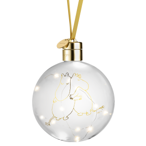 Mumin Dekorationskula med ledljus - Mumin 80