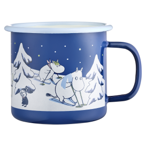 Mumin Emaljmugg - Starry Night, 3,7 dl