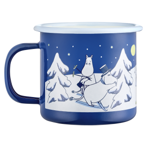 Mumin Emaljmugg - Starry Night, 3,7 dl